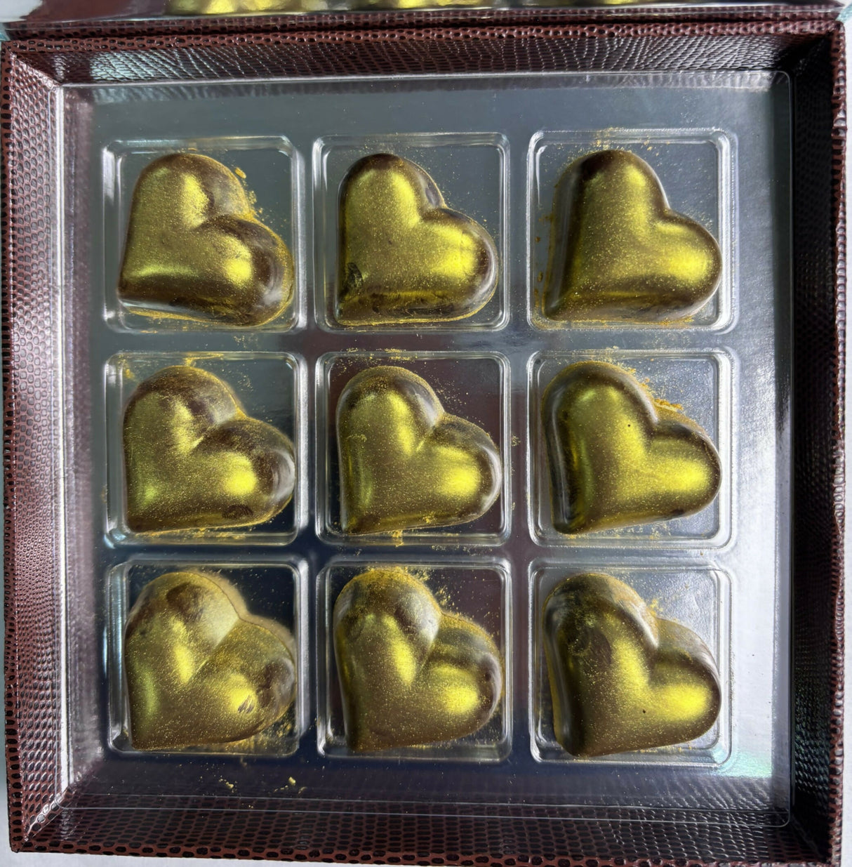 Artisanal Chocolate Hearts of Gold