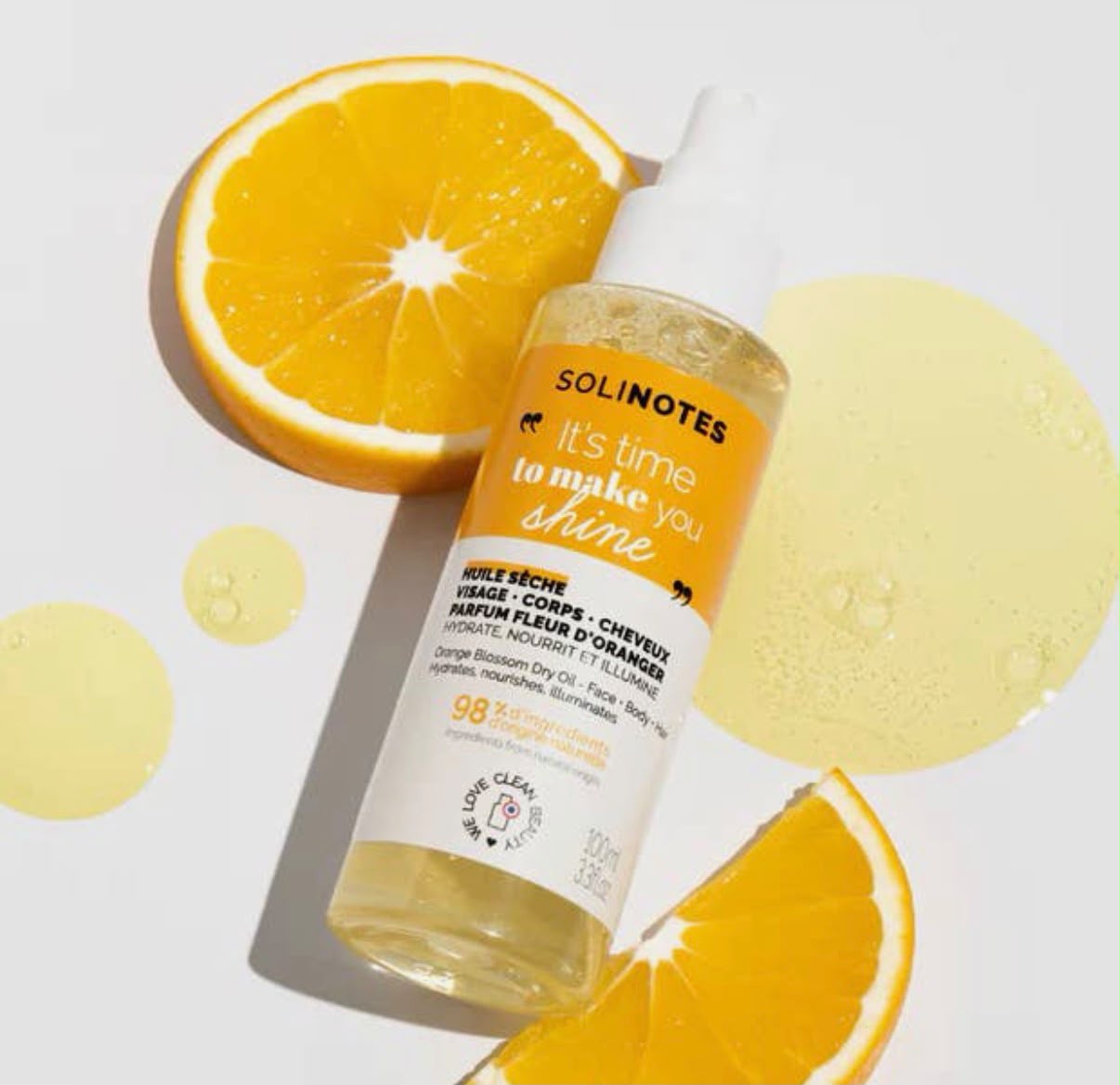 Orange Blossom Dry Oil - Solinotes