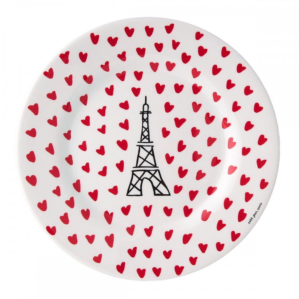 Eiffel Tower plate