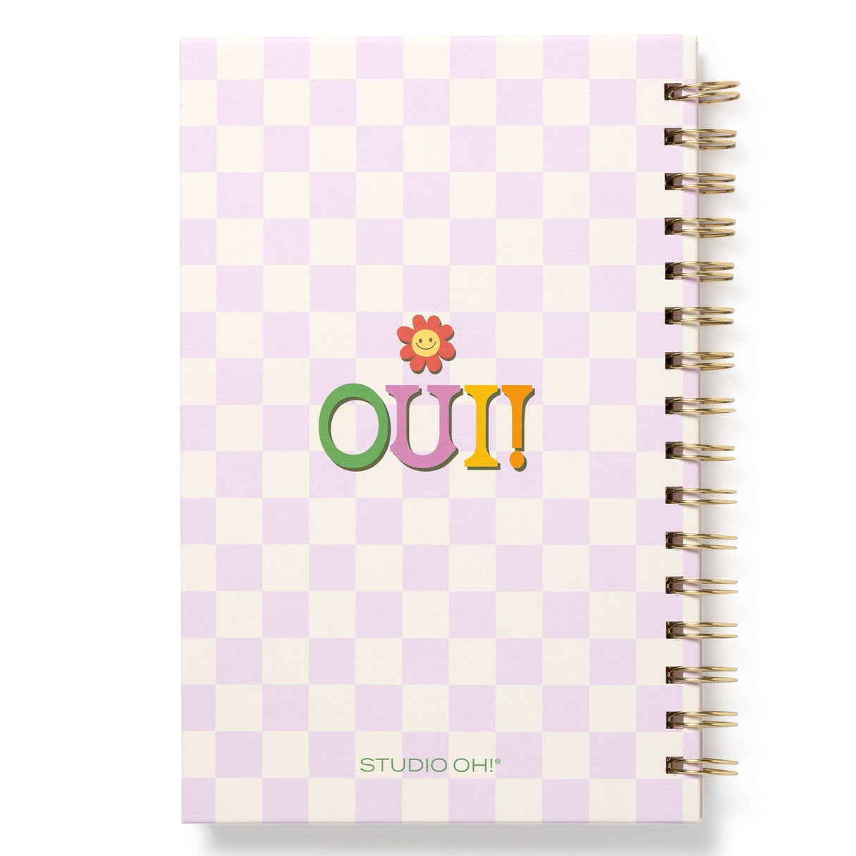 Bonjour Medium Spiral Notebook