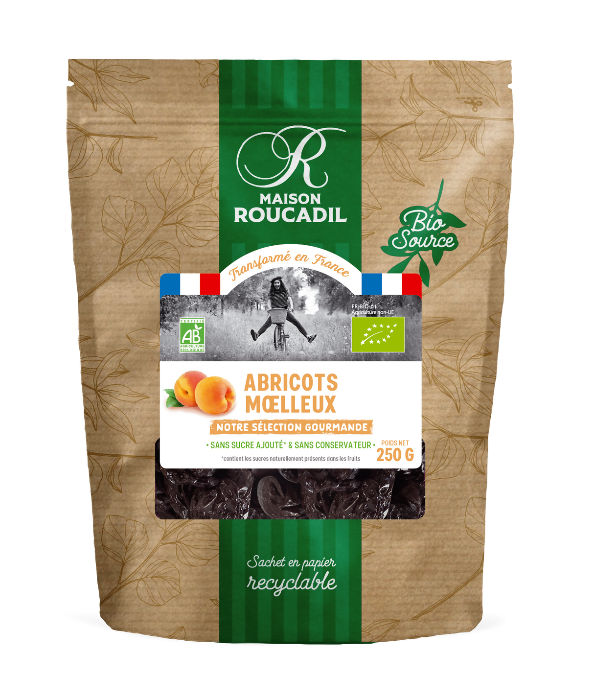 Abricots moelleux BIO 250g - ref 331