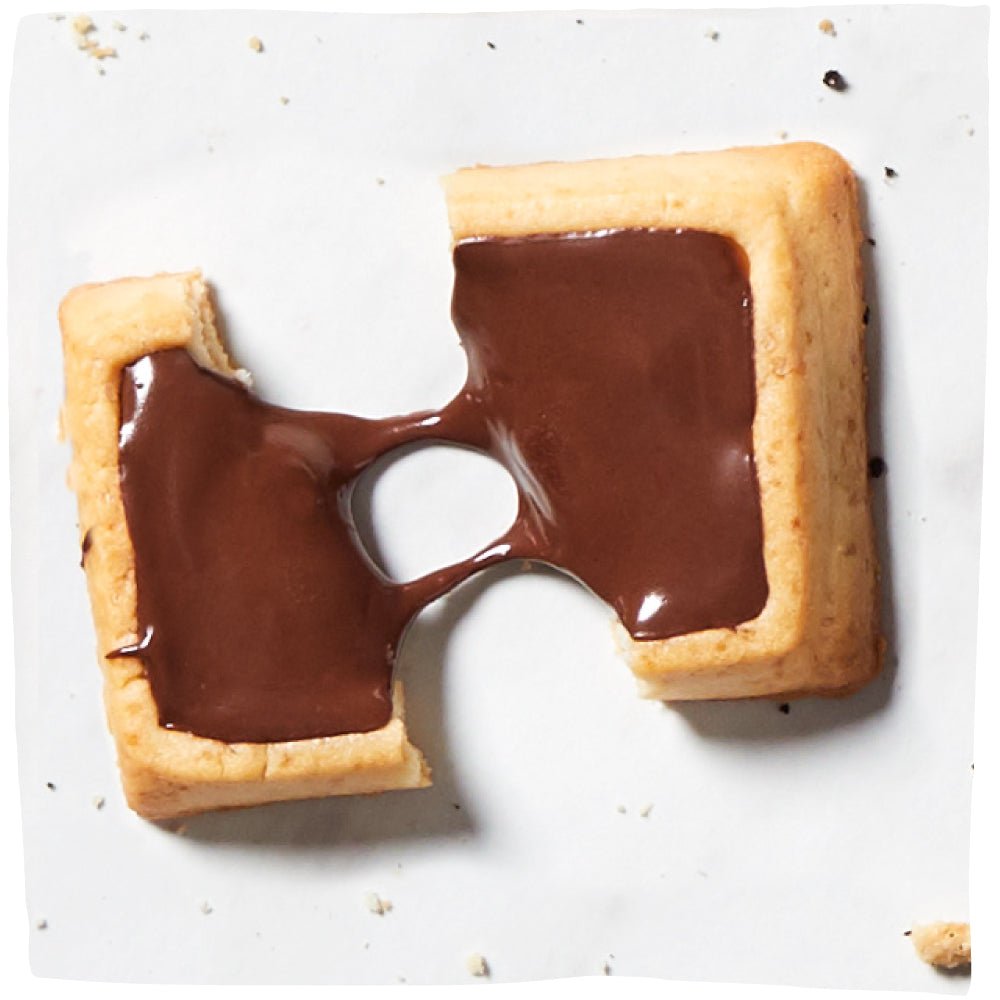 MILK CHOCOLATE CARAMEL SHORTBREAD (40 COOKIES)