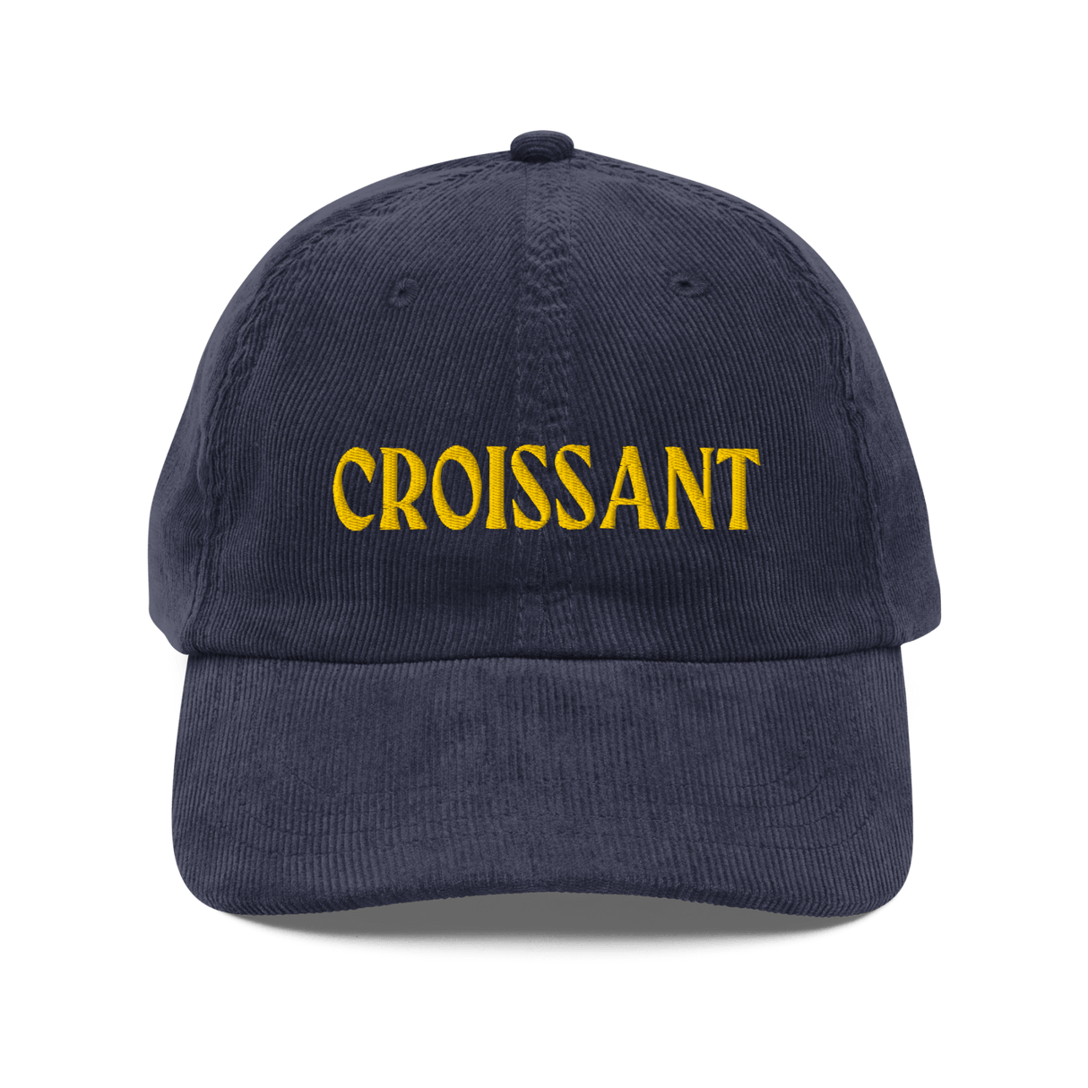 Croissant Embroidered Hat