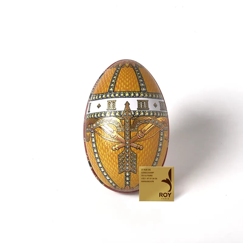 Chocolate bonbons filled Eggs Faberge