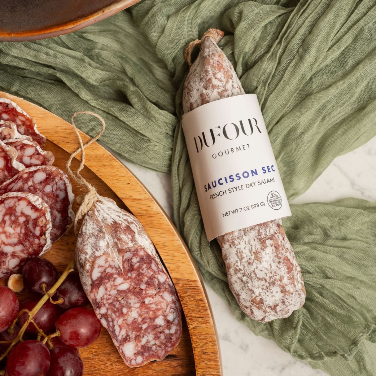 Saucisson Sec by Chef Aurélien Dufour