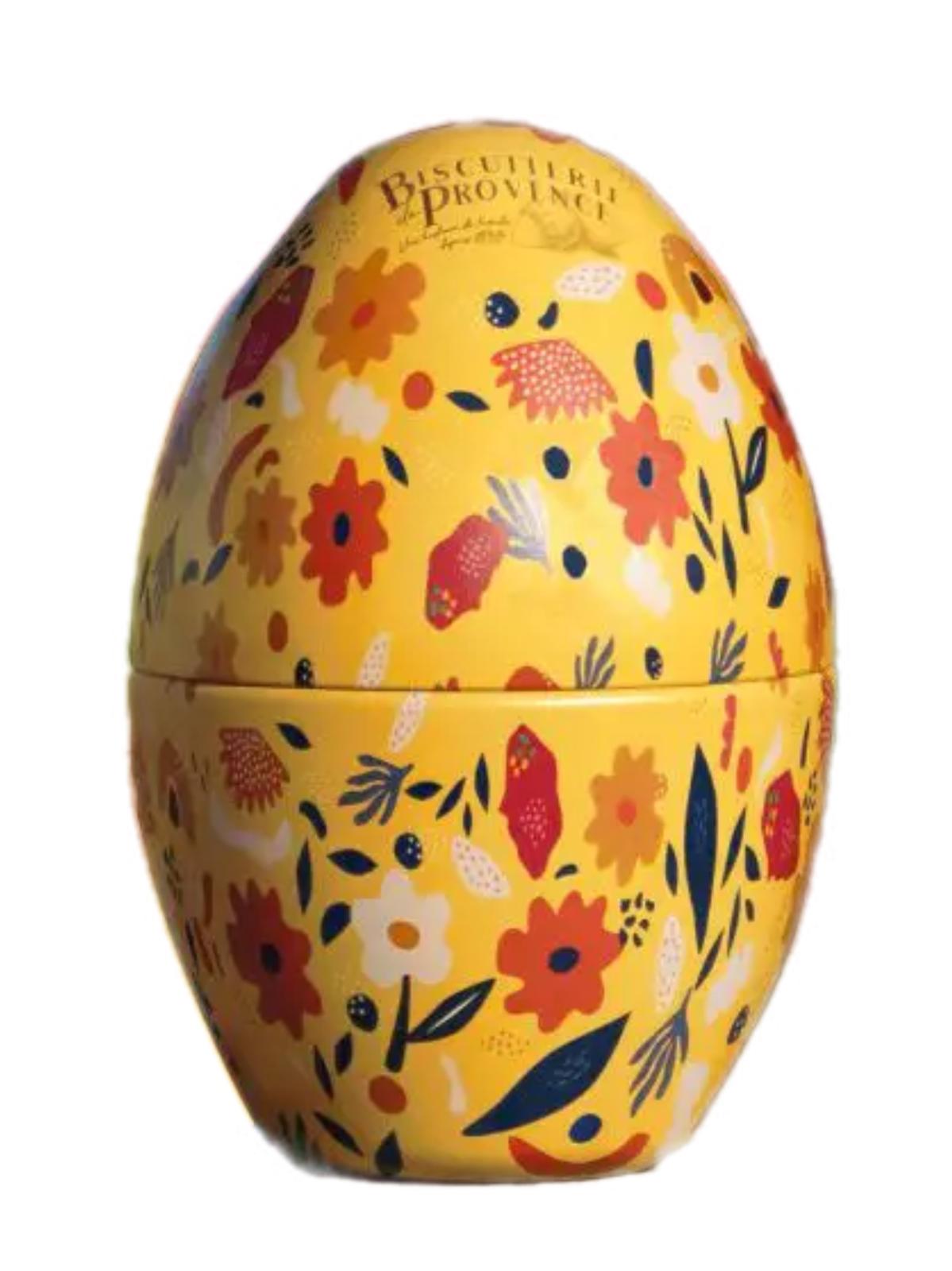 Easter Eggs - Biscuiterie de Provence - Chocolate cookies and shortbreads, metal tin