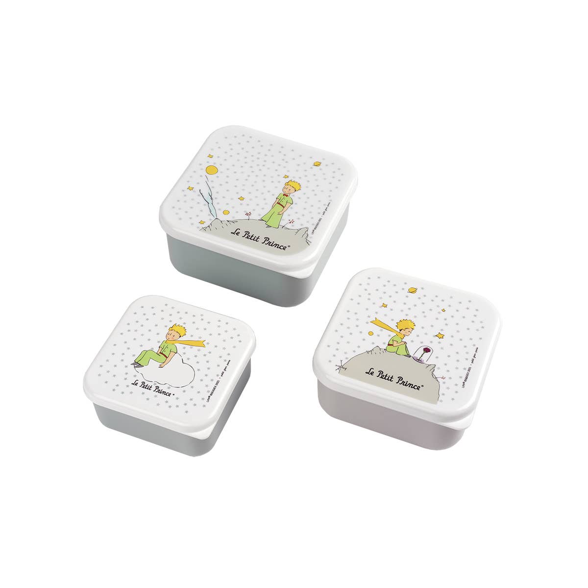 Set of 3 lunch boxes The Little Prince