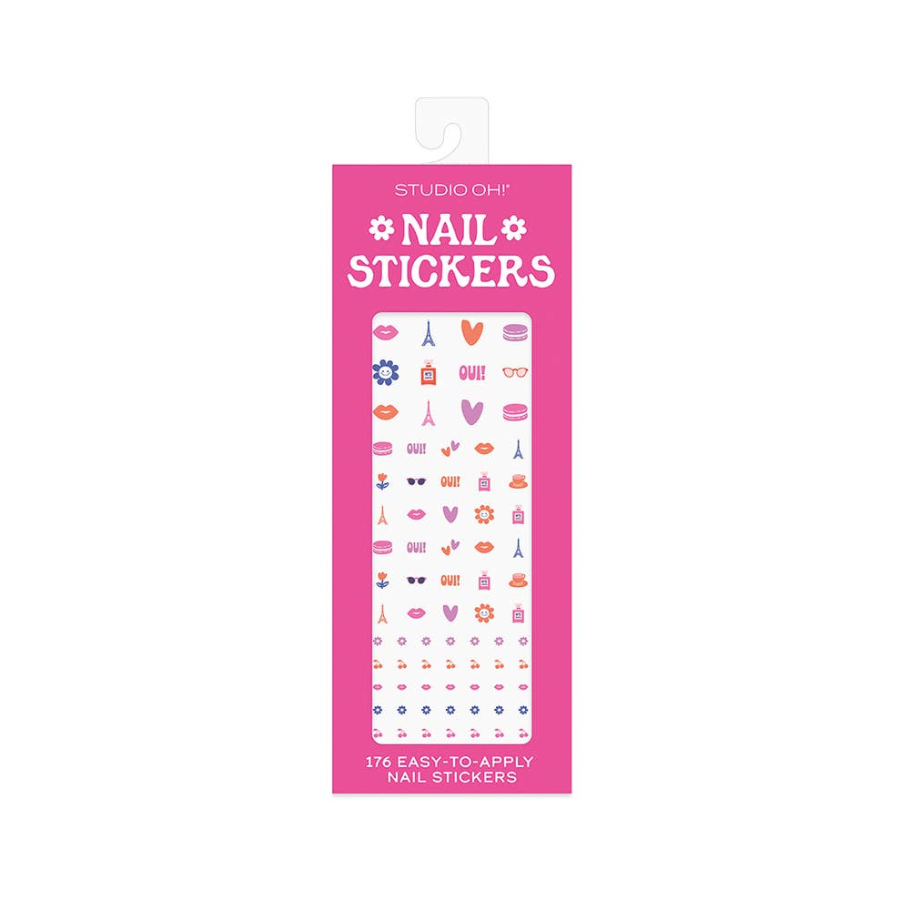 French Adventure Nail Stickers