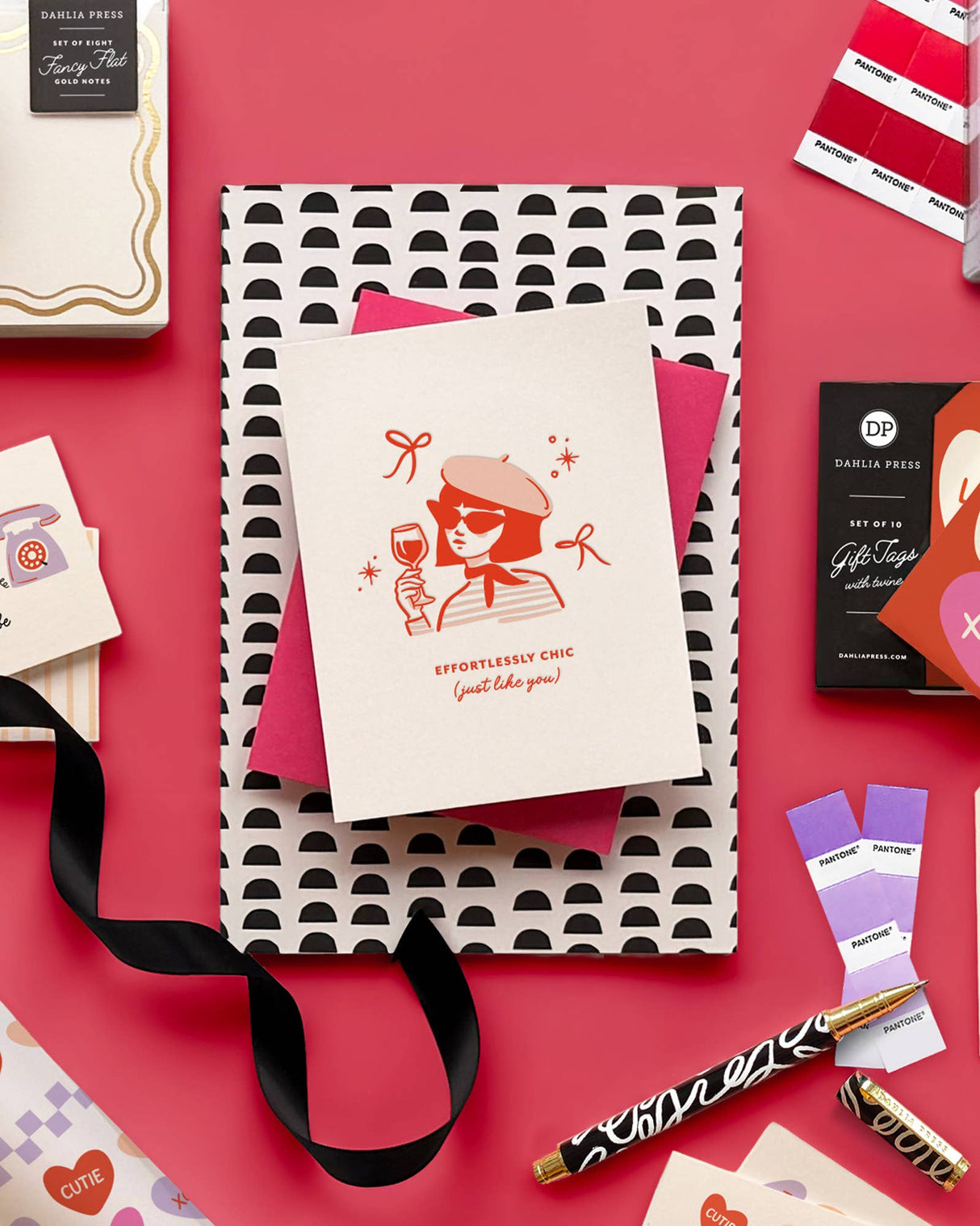 Effortlessly Chic Friendship Greeting Card