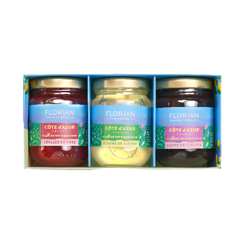 3 Flowers Jam gift set