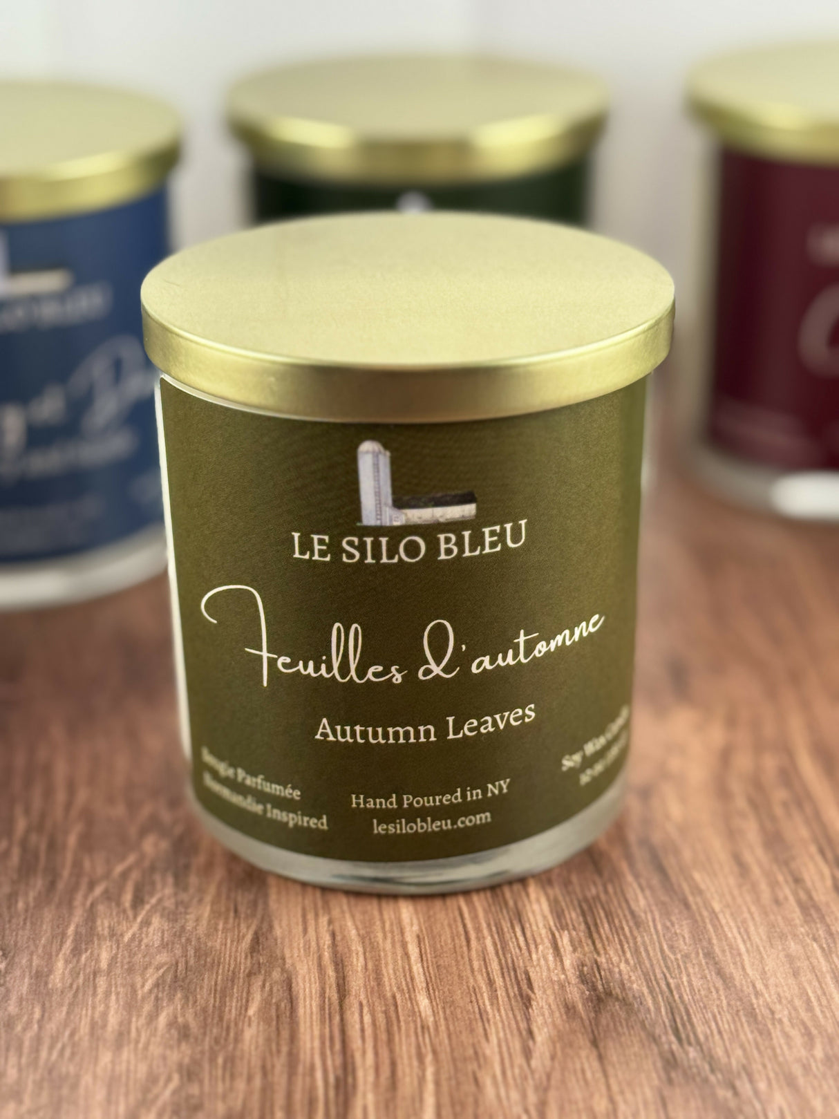 Autumn Leaves- Feuiller d'automne Scented Soy Wax Candle