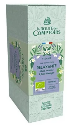 Tea - Cafes Richard - Organic Tisane Relaxing - Herbal Tea