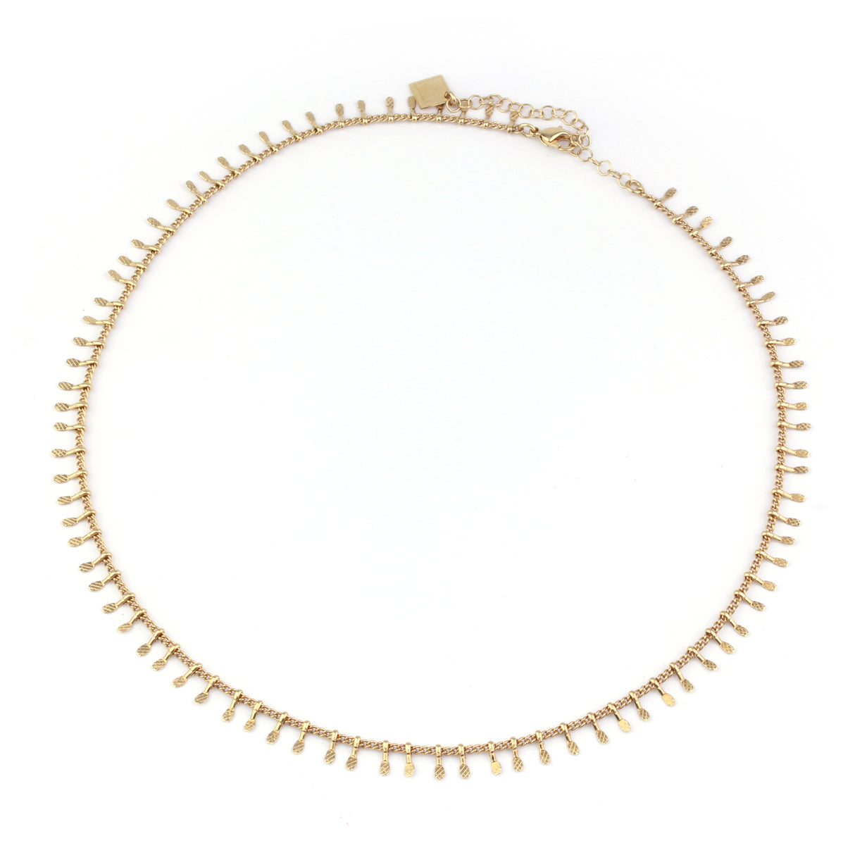 Naples Fringe Chain Necklace