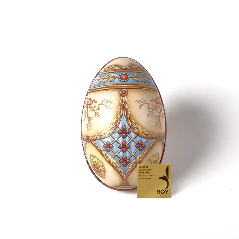 Chocolate bonbons filled Eggs Faberge