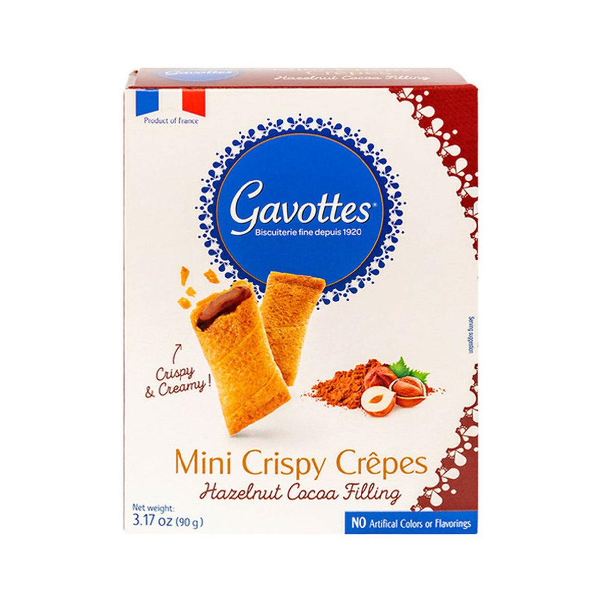 Mini Crepes Hazelnut Cocoa Filling by Gavottes