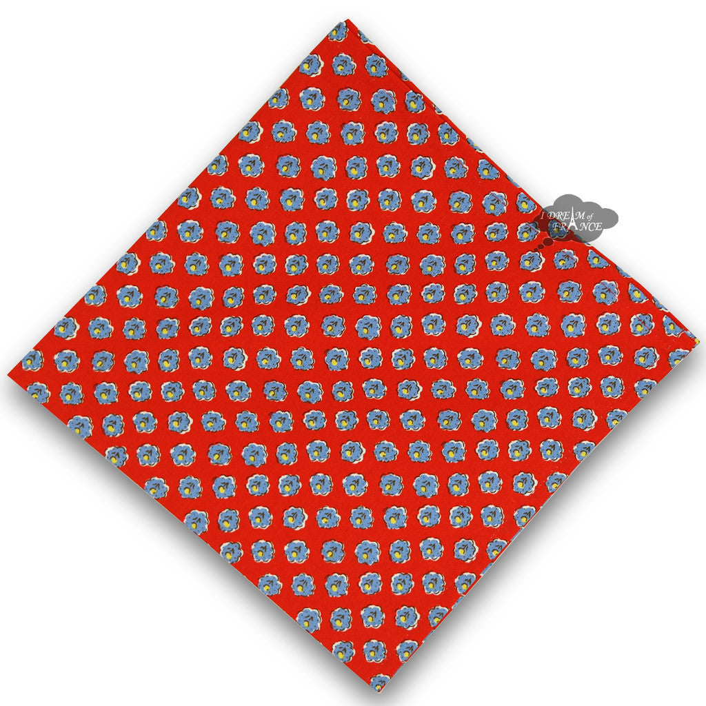 French Provencal napkin - Cotton - Olives red | Le Cluny