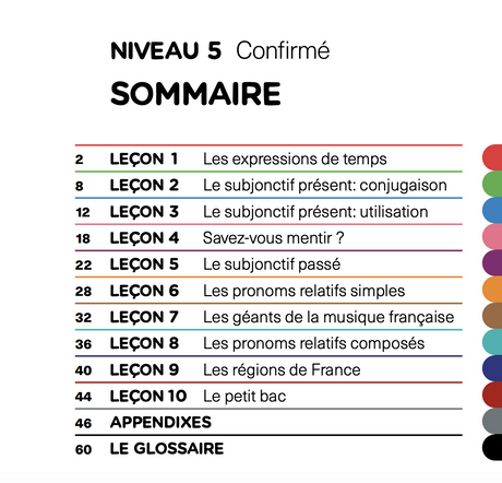 Niv 5 Sommaire
