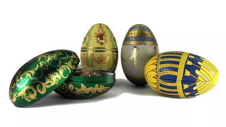 sv-michelsen-metal-faberge-egg-tin-with-liquorice-drage-lakrids
