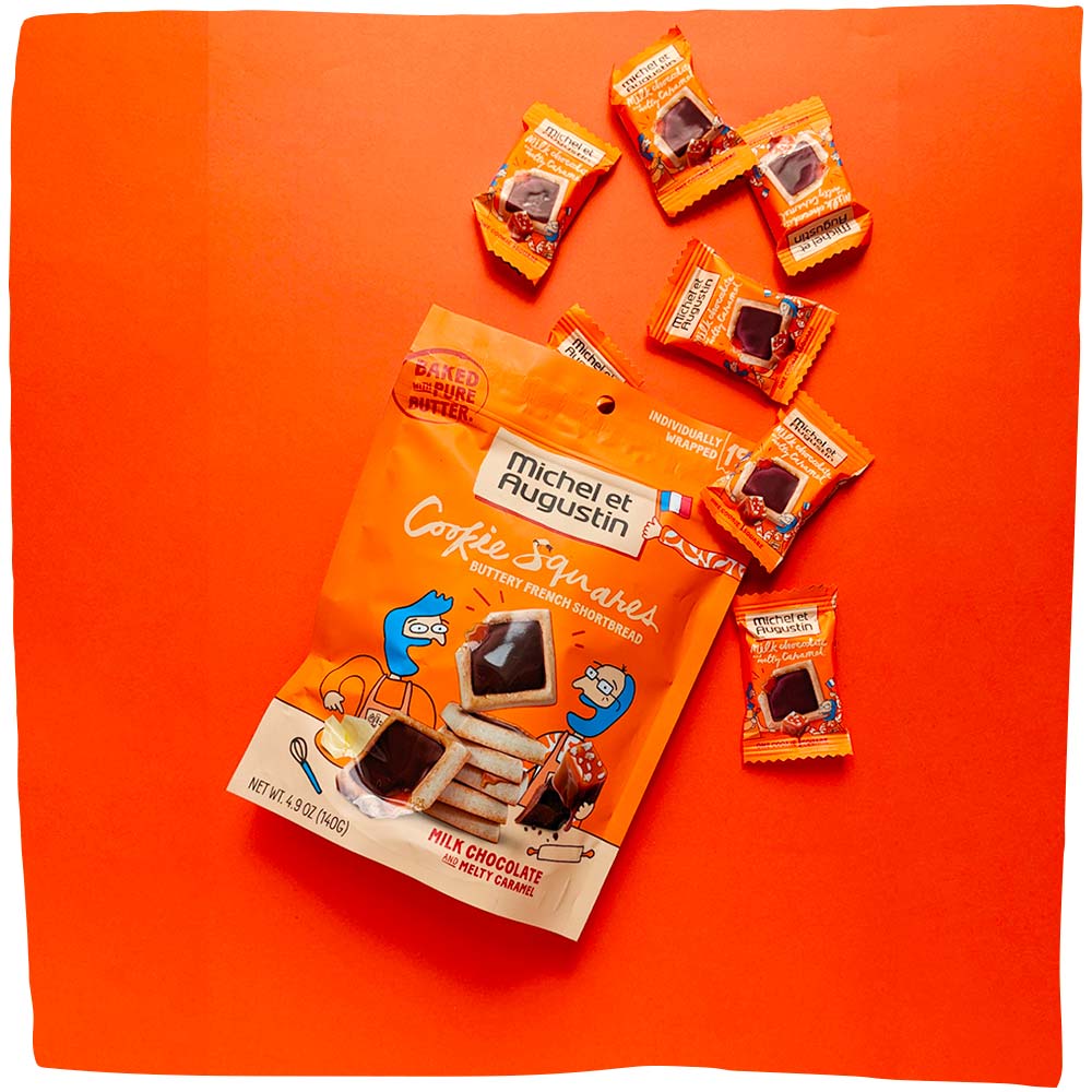 Cookie Squares - Milk Chocolate Caramel - 3 Bags