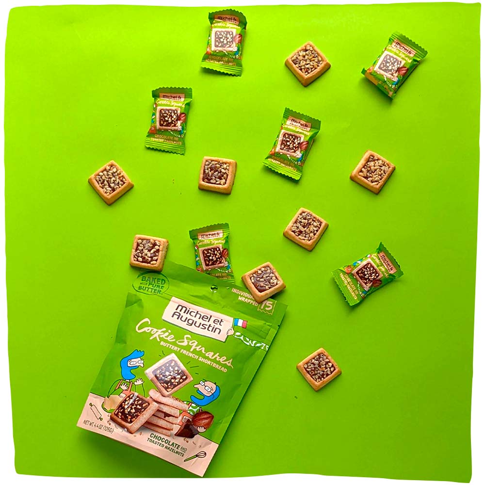 Cookie Squares - Chocolate Hazelnut - 3 Bags