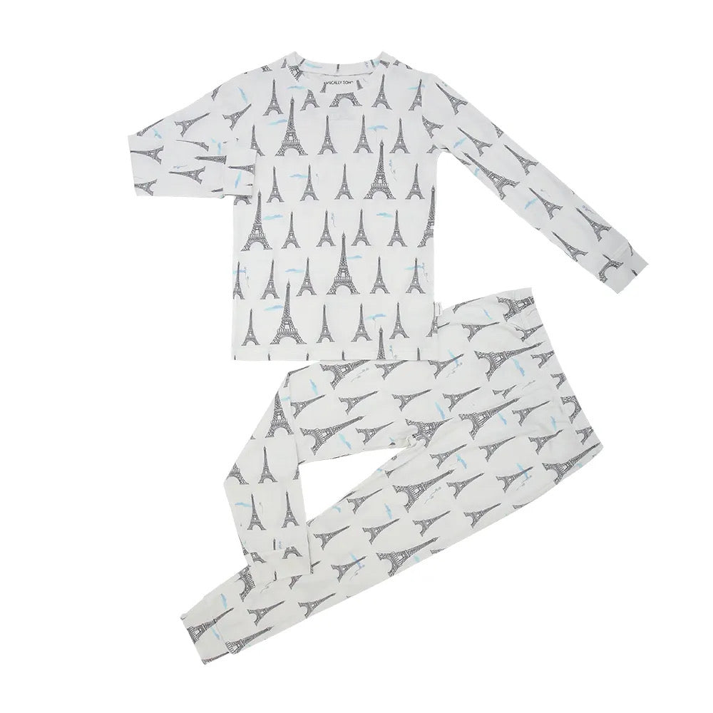 Paris Eiffel Tower Two-Piece kids Set