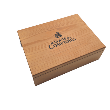 La Route des Comptoirs – Luxury Wooden Tea Chest (100 Organic Sachets)