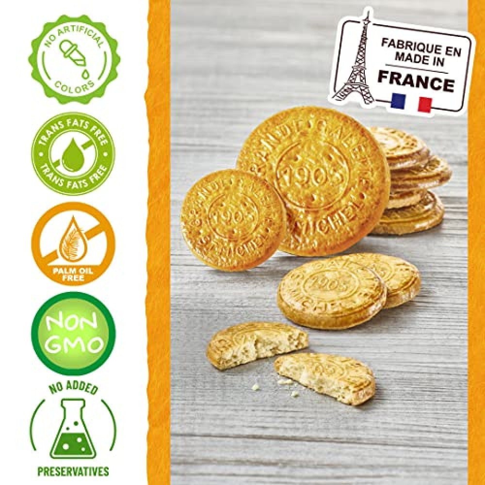 St Michel Large Butter Cookies with Sea Salt