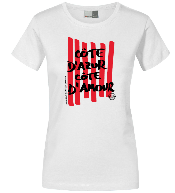 T-Shirt Côte d'Azur - Women cut