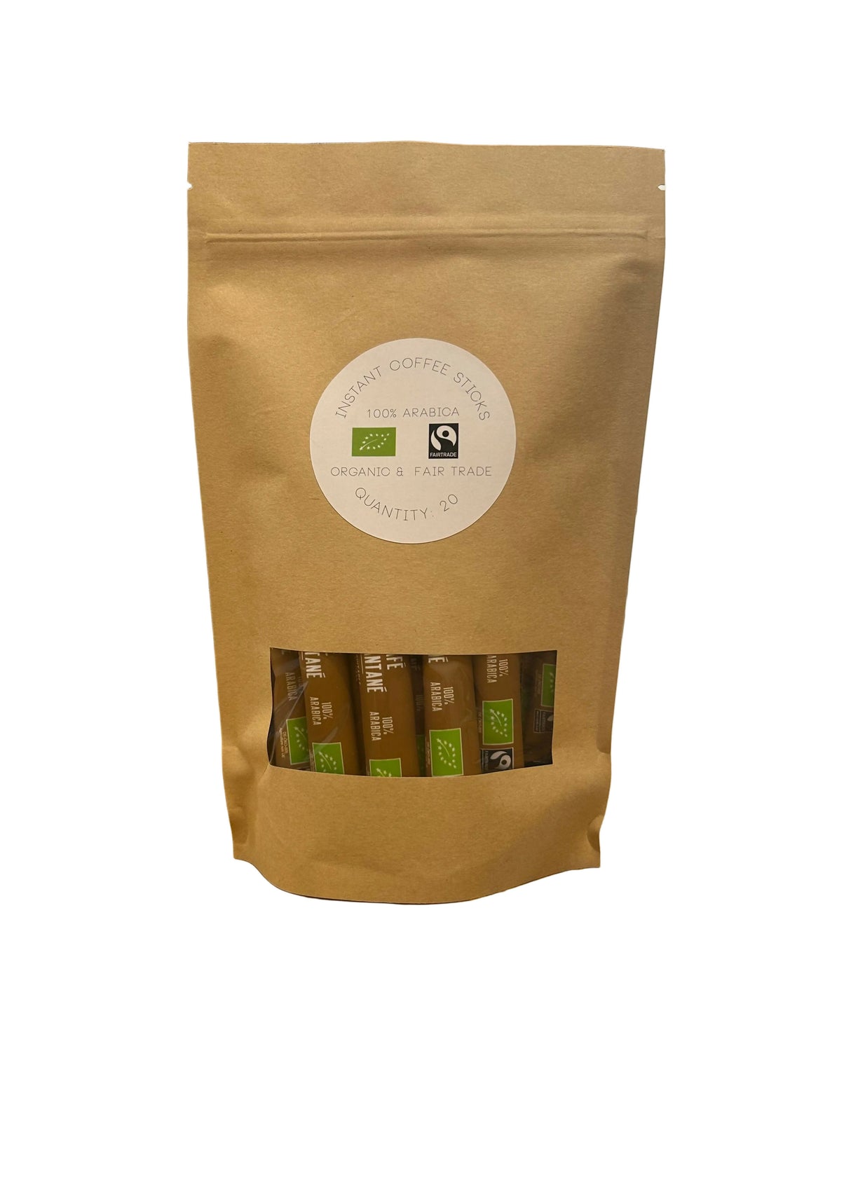Coffee - Cafes Richard Fair Trade, Organic - Instant Coffee (20 sticks/pack)