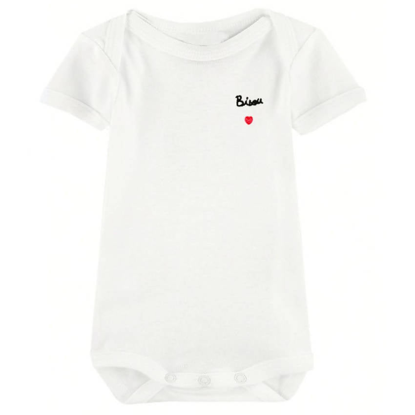 Bisou Onesie White - Mathilde Cabanas