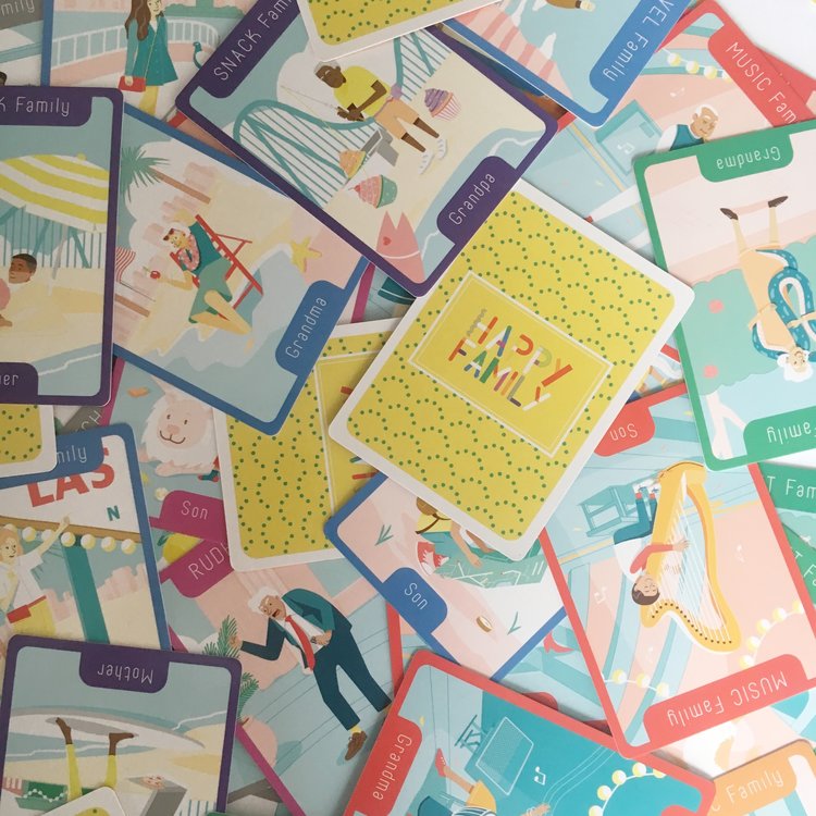 Happy Family Card Game