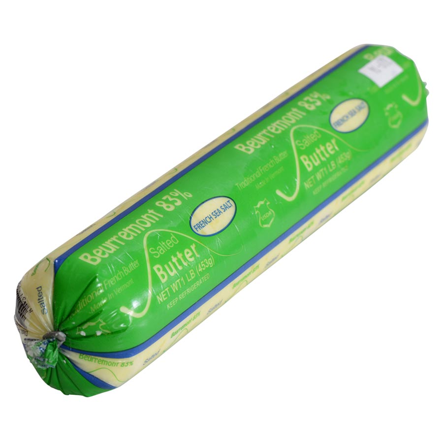 Beurremont 83% Roll Sea Salt butter