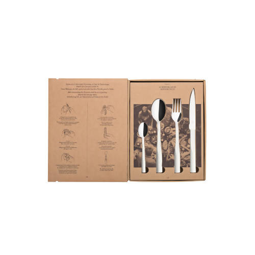 White L'E by STARCK Colored Flatware in a Box