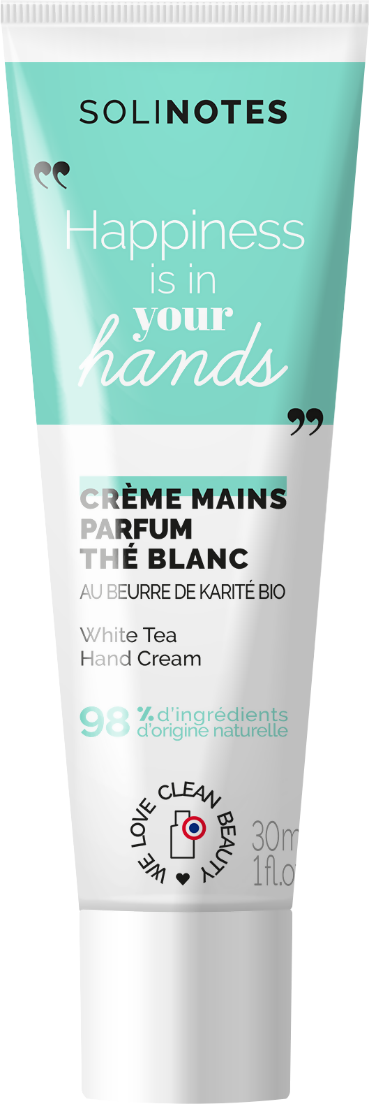 Solinotes White Tea Hand Cream 1 oz French Wink
