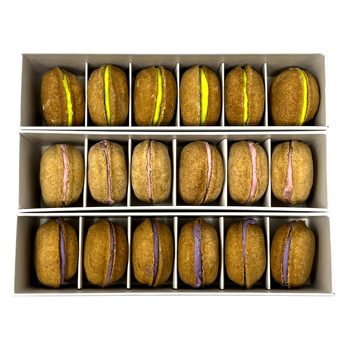 Combo Gift Pack of Dog Macarons (3 boxes of 6 units)