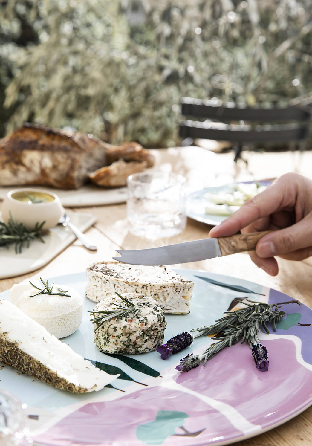 Destination Sud Gift Box of Round Shared Plate / Pie Dish by Degrenne Paris