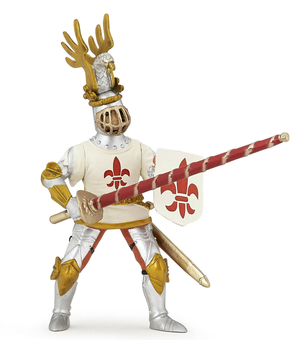White knight fleur de lys