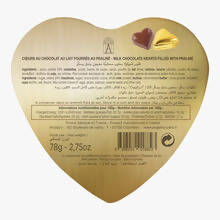 Chocolate Praline Heart Box by Angelina Paris