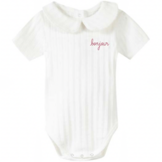 Onesie Blomet Bonjour - Maison Labiche
