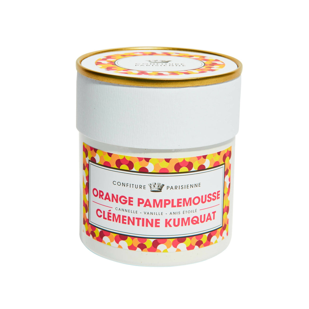 4 Citrus Fruits Gourmet Jam with Cinnamon & Vanilla by Confiture Parisienne