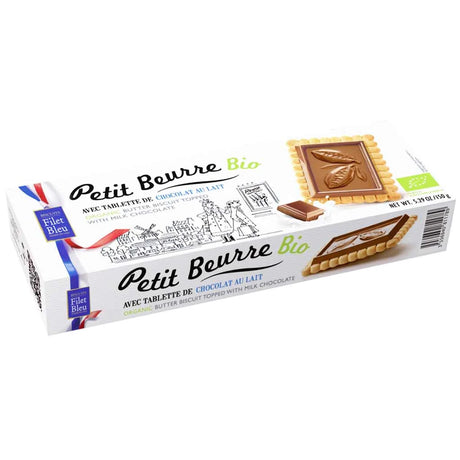 Petit Beurre Organic - Milk chocolate