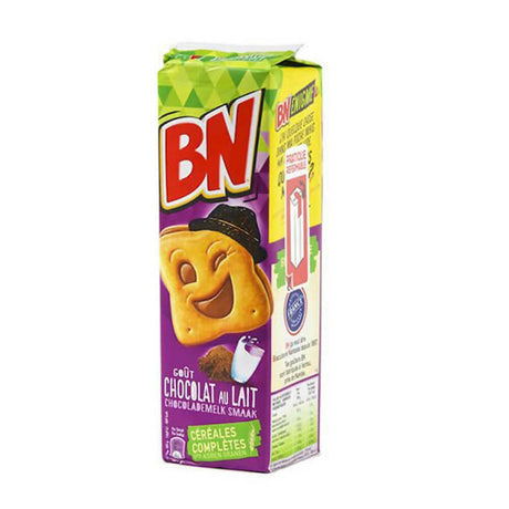 A pack of BN Milk Chocolate Cookie Sandwich