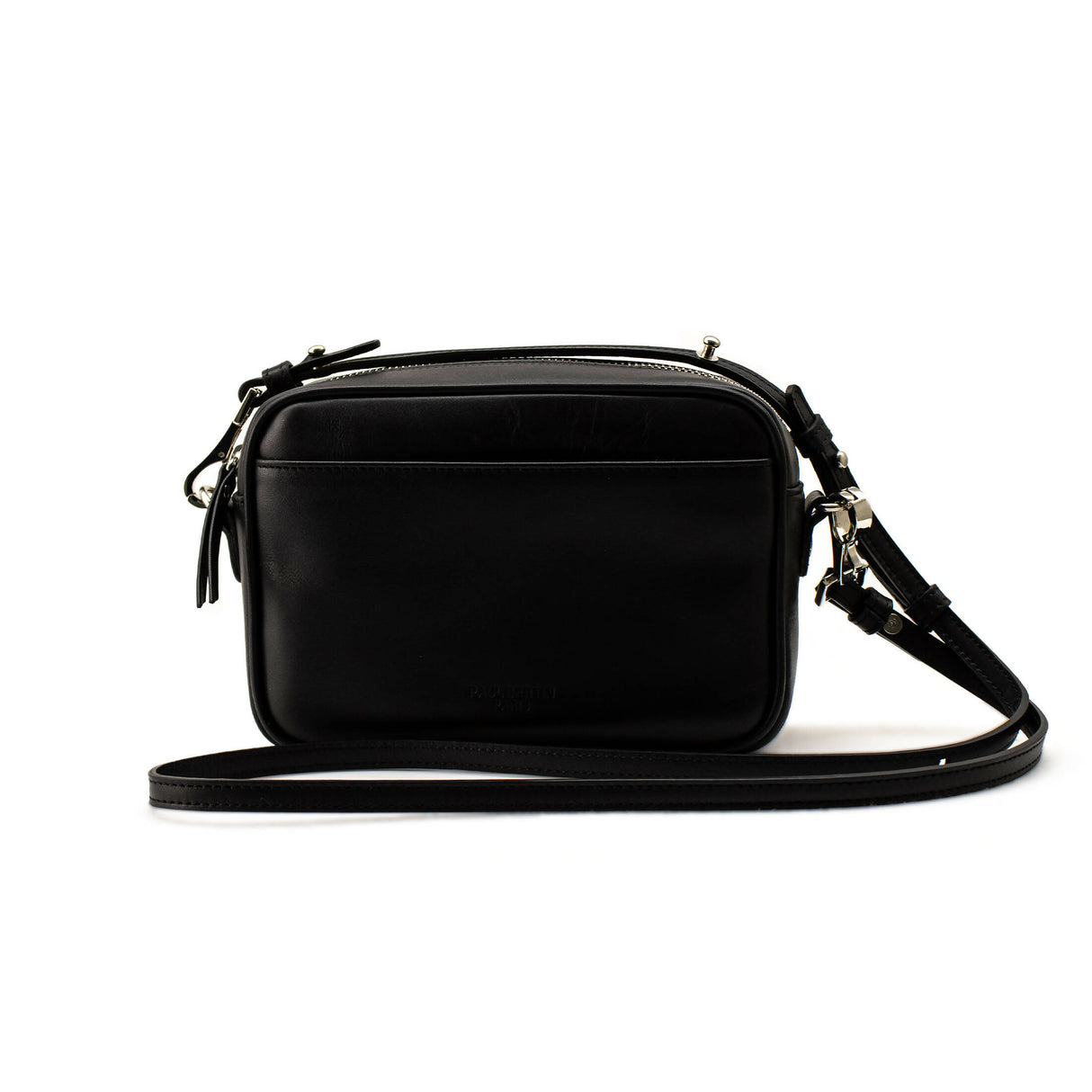 Nino - Black Leather Shoulder Bag