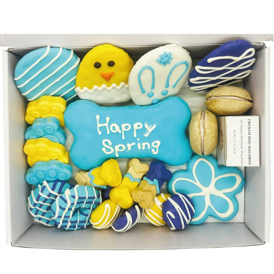 Spring Themed Dog Treats Gift Box