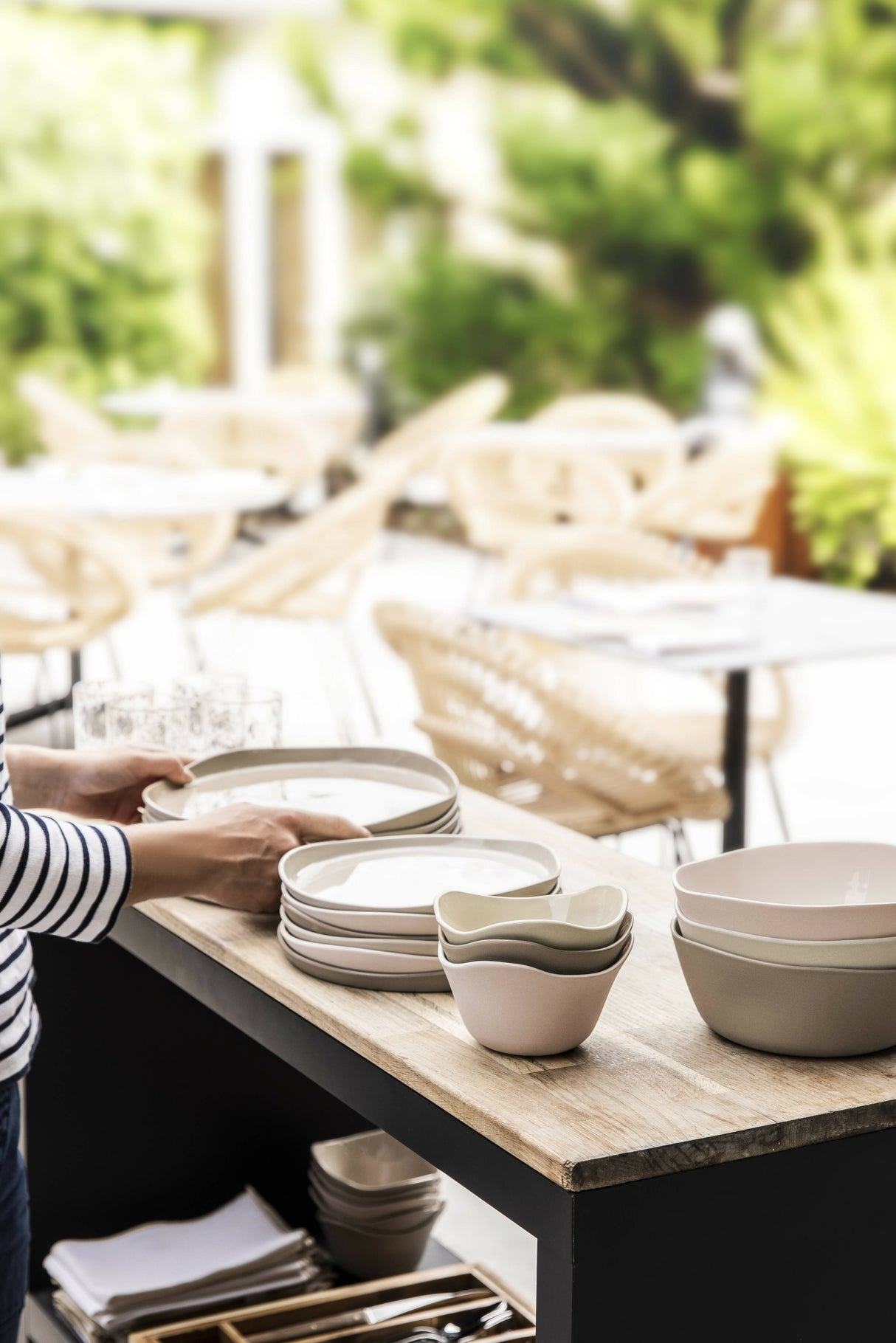 Brume Set of Bowls by Degrenne Paris