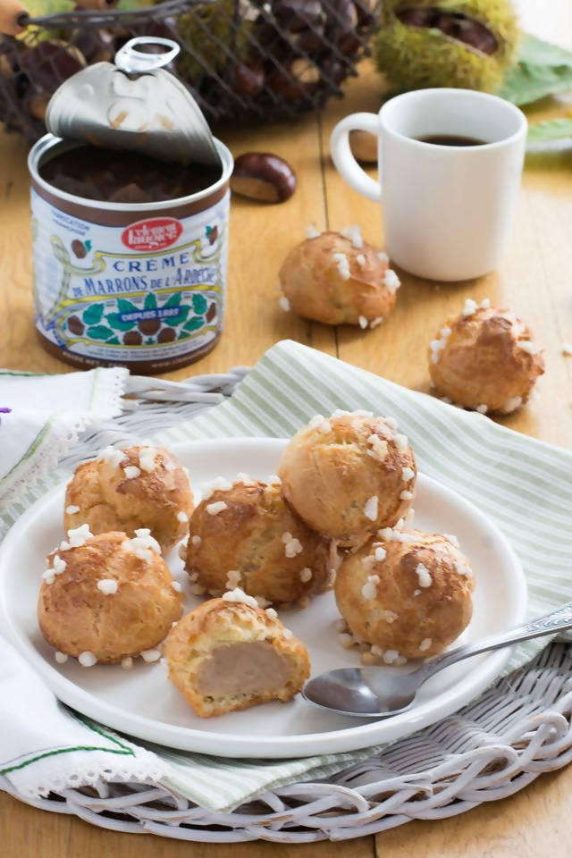 Chestnut Cream - Profiterole