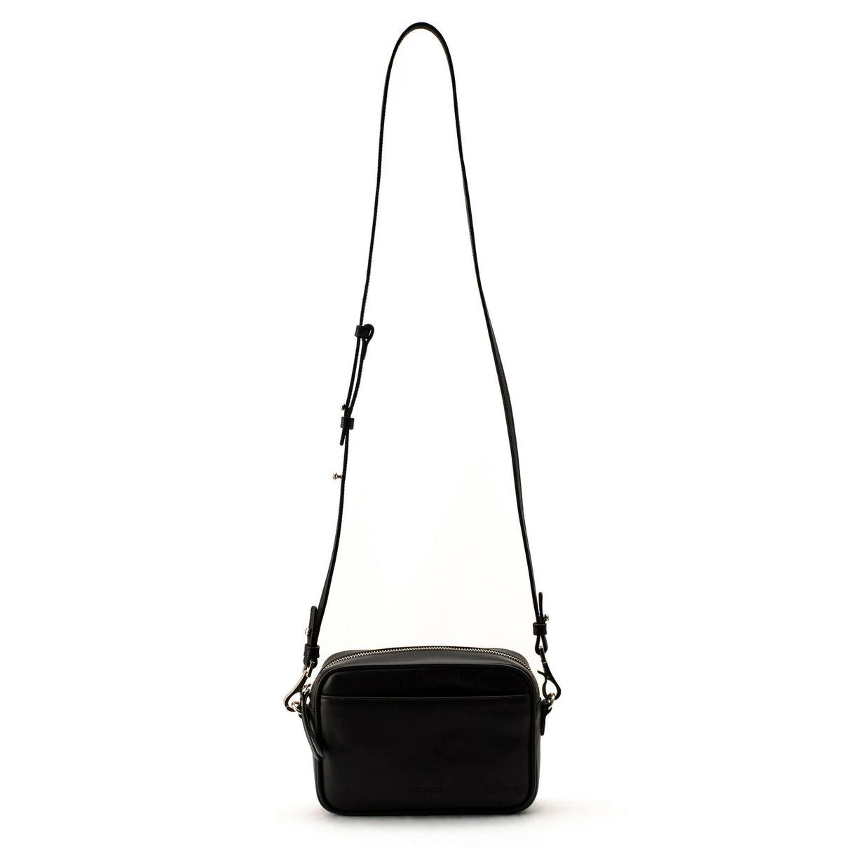 Nino - Black Leather Shoulder Bag