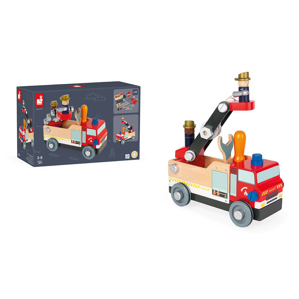 Brico'Kids DIY fire truck - Janod