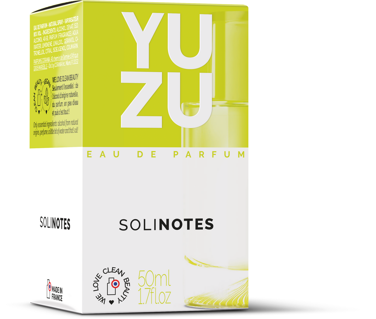 Solinotes - Yuzu Eau de Parfum 1.7 oz - CLEAN BEAUTY
