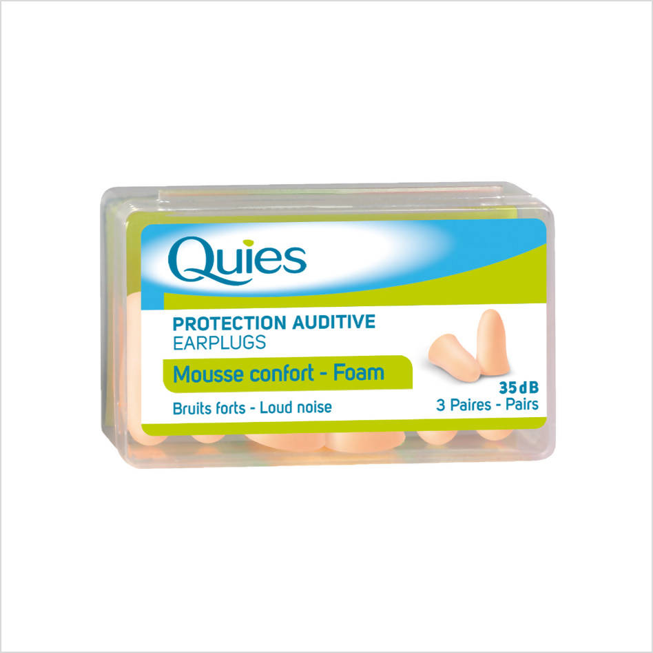 Foam Earplugs Neutral - Quies